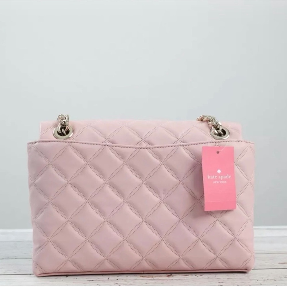 Kate Spade Blush Quilted Shoulder Bag - Picture 5 of 9